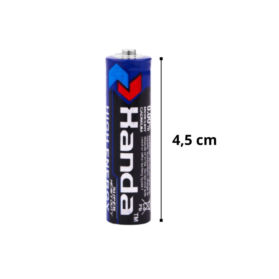 Baterai AAA A3 Battery Batre Batu Batere Huadao Non rechargeable