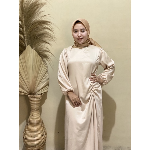 DRESS KONDANGAN MODERN / DRESS BRIDESMAID SATIN