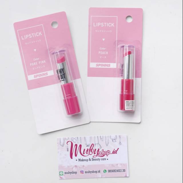 Daiso x spinns lipstick