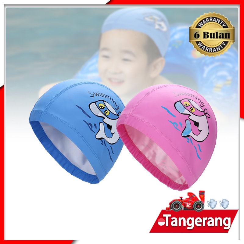 Topi Renang Anak / Penutup Kepala Remaja Anak / Swim Cap Remaja Anak