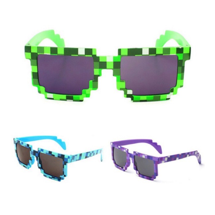 Kacamata Anak Minecraft / Mainan Kacamata Anak Minecraft