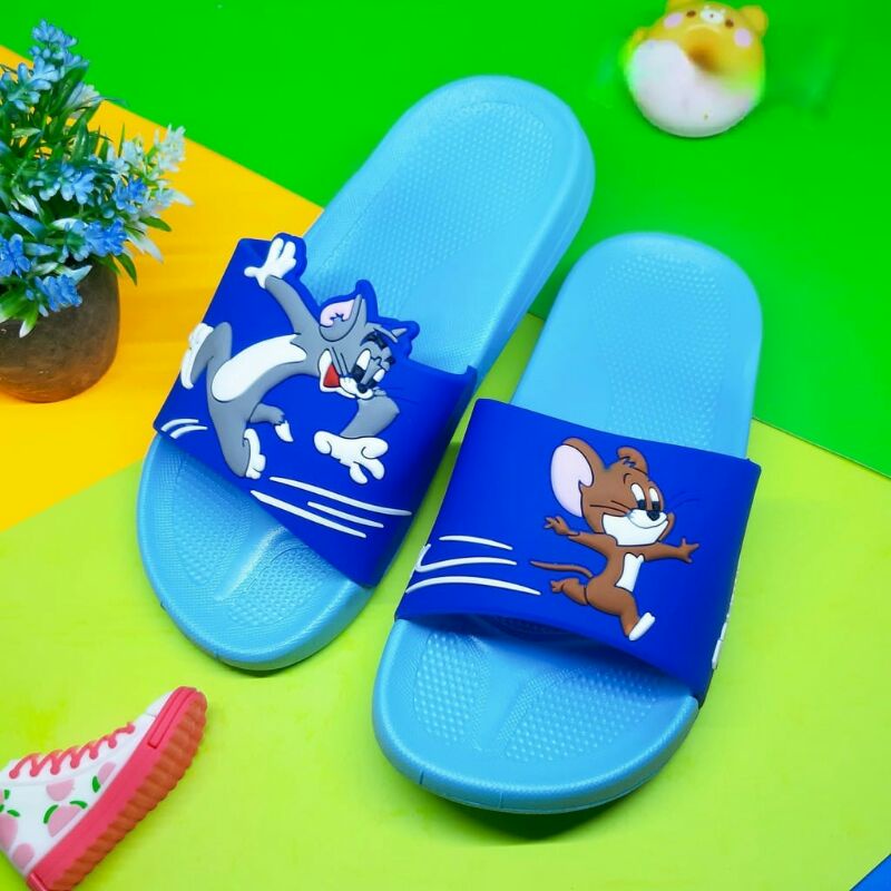 PROMO TERMURAH.. SENDAL ANAK TOM &amp; JERRY SIZE 26-35