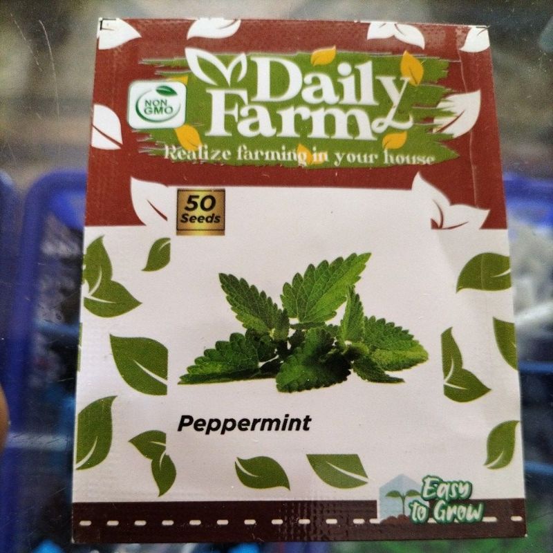 Benih bibit Daun Mint Peppermint