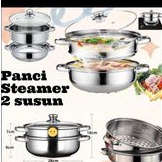 panci steamer 2 susun