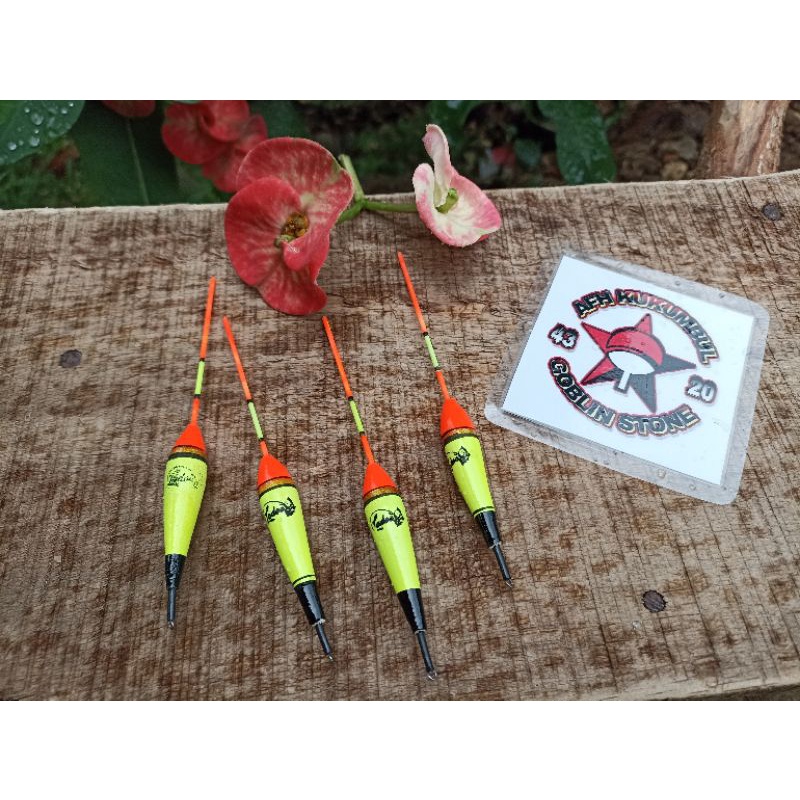 kukumbul pelampung pancing kleman spon viber termurah