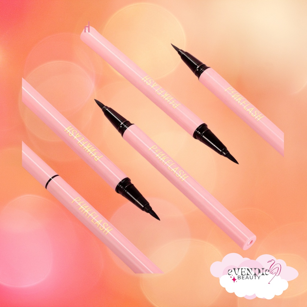 PINKFLASH OhMyLine Eyeliner Pen Anti Air Tahan Lama -Hitam PINK FLASH