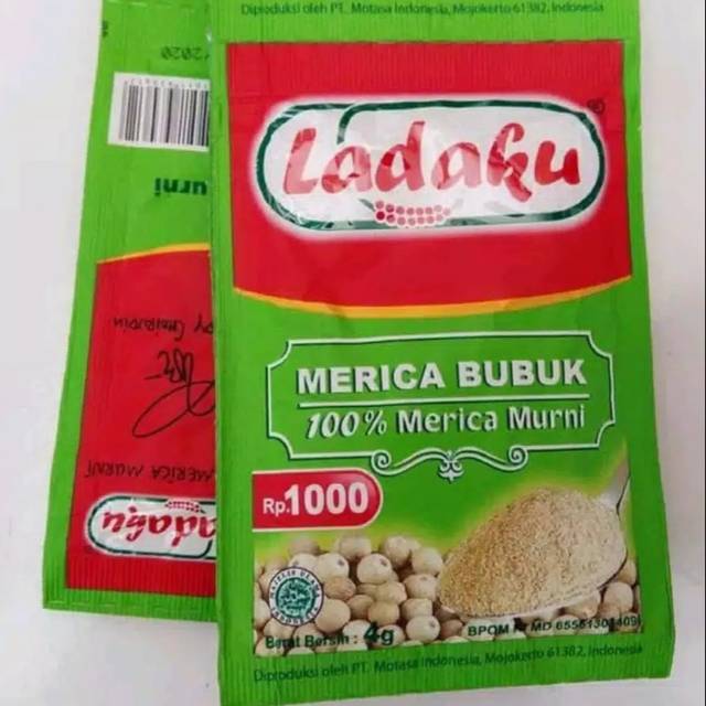 

Ladaku merica bubuk 1 sachet