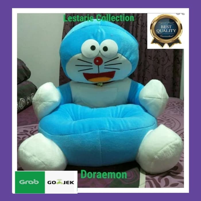 solusi sofa boneka/sofa karakter doraemon/boneka sofa/sofa anak Diskon