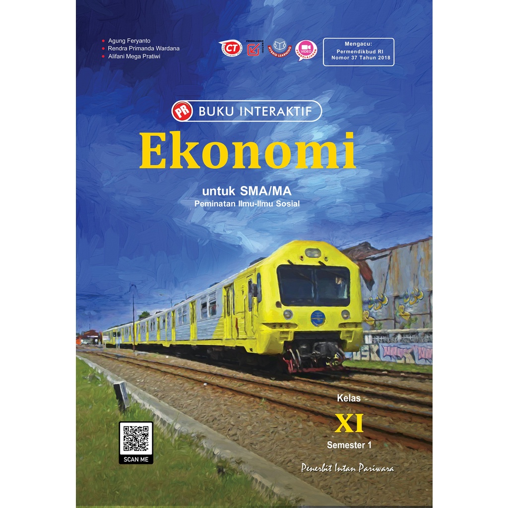 Buku LKS/PR Interaktif SMA kelas 11, XI semester 1 Intan Pariwara (Kur 2013 revisi) TH 2021/2022-Ekonomi