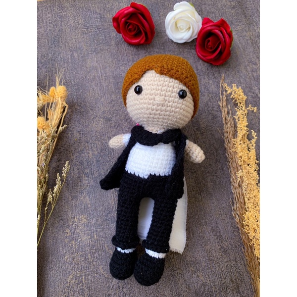 Amigurumi Wedding, boneka rajut, crochet boneka