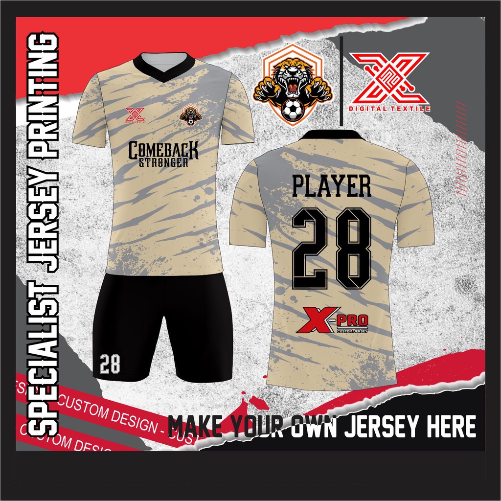 Jual Jersey Futsal Jersey Futsal Custom Jersey Sepak Bola Jersey Futsal Printing Jersey