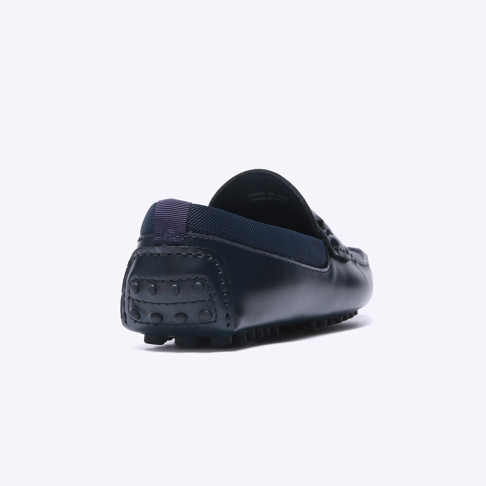 SEPATU PANSUS KULIT EVERBEST PRIA ORIGINAL LOAFER BRANDED BIRU NAVY EM56