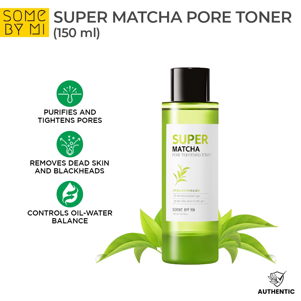 (BPOM) SOME BY MI Super MATCHA Pore Tightening Toner 150ml