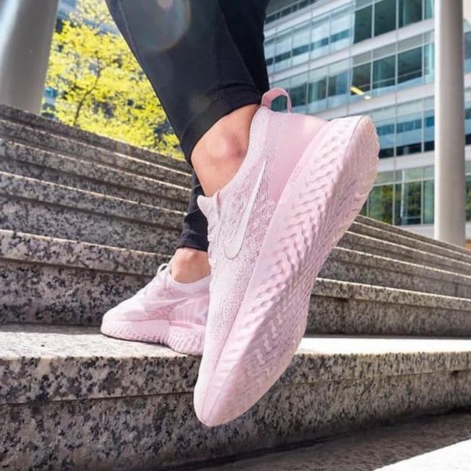 HOT NIKE EPIC REACT FLYKNIT “ PINK “ PREMIUM ORIGINAL ( SEPATU NIKE )