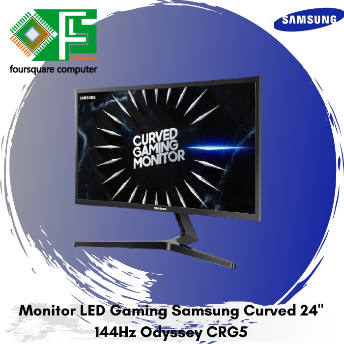 Monitor LED Gaming Samsung Curved 24" 144Hz Odyssey CRG5 | Monitor samsung | Monitor Gaming