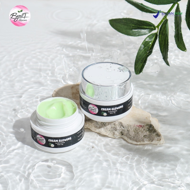 CREAM GLOWING KRIM WHITENING MALAM AMAN BUSUI BUMIL BPOM HALAL ORI PEMUTIH WAJAH AMPUH COD SHOPEE