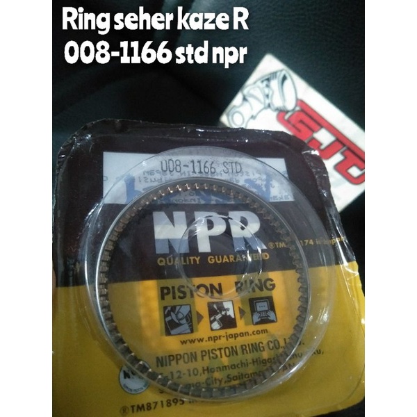 ring seher kaze r std npr ring piston npr npp