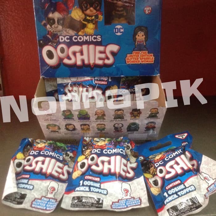 

Ooshies Pencil Toppers - Series 3 - DC Comics Blind Bag
