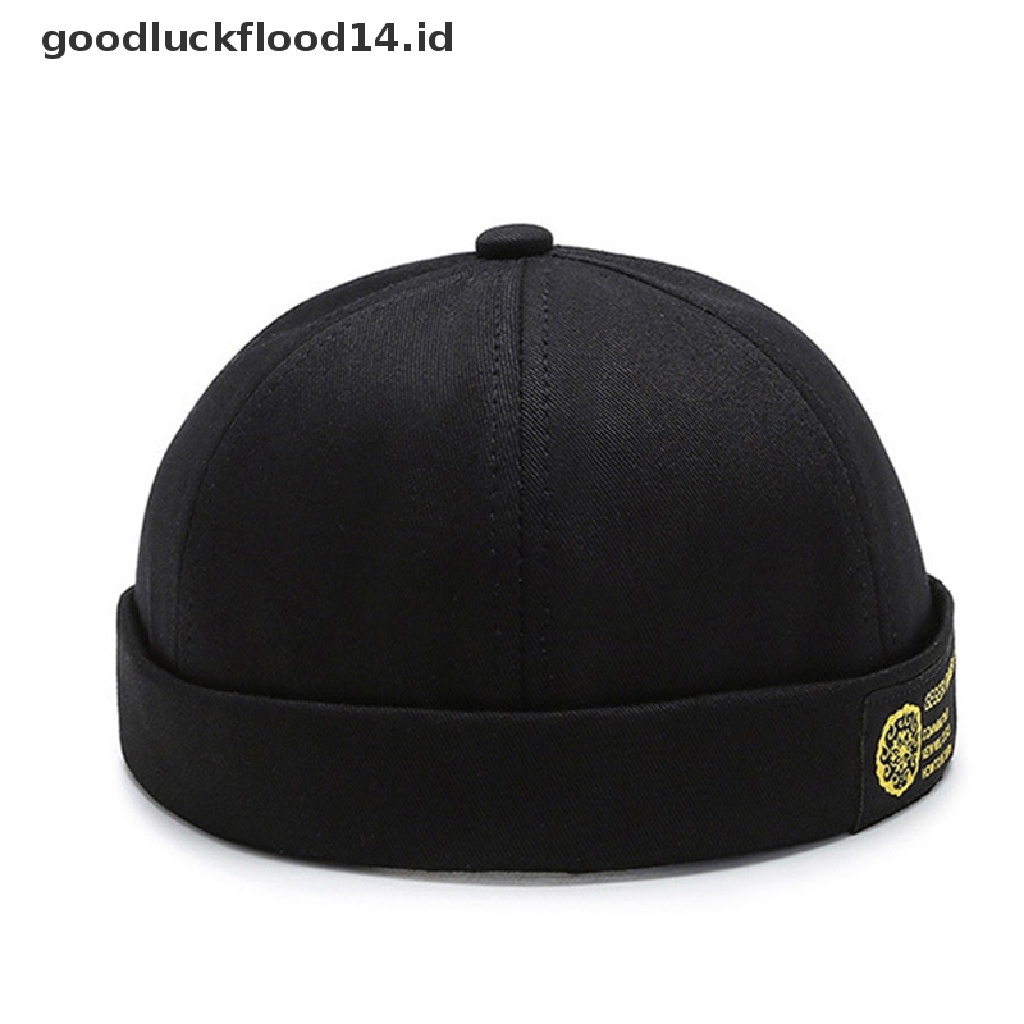 [OOID] Vintage Hip Hop Men Women Hat Retro Cap Adjustable Brimless Hat Beanie Hat ID