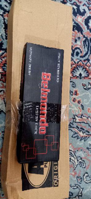 Handle Pintu Kuningan 50cm 1set+body Pelor Belmondo