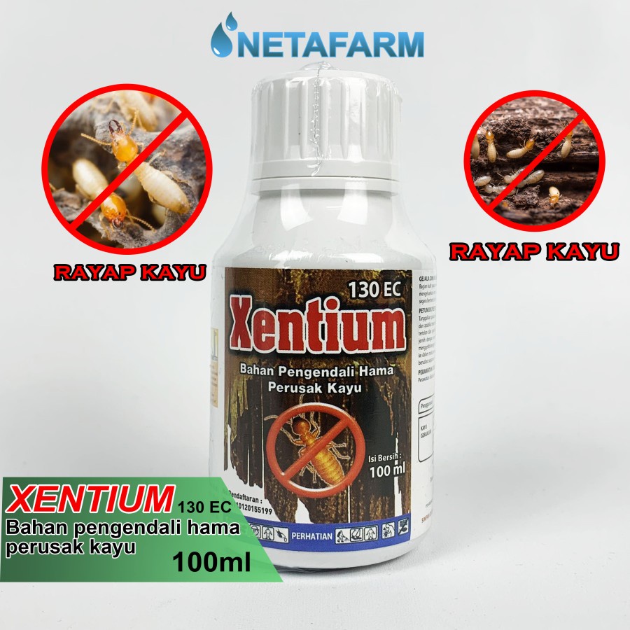 Obat Pembasmi Rayap Kayu Sipermetrin XENTIUM 130ec - 100ml