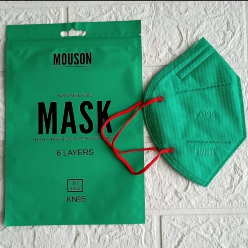 masker kn95 mouson 5ply original isi 10