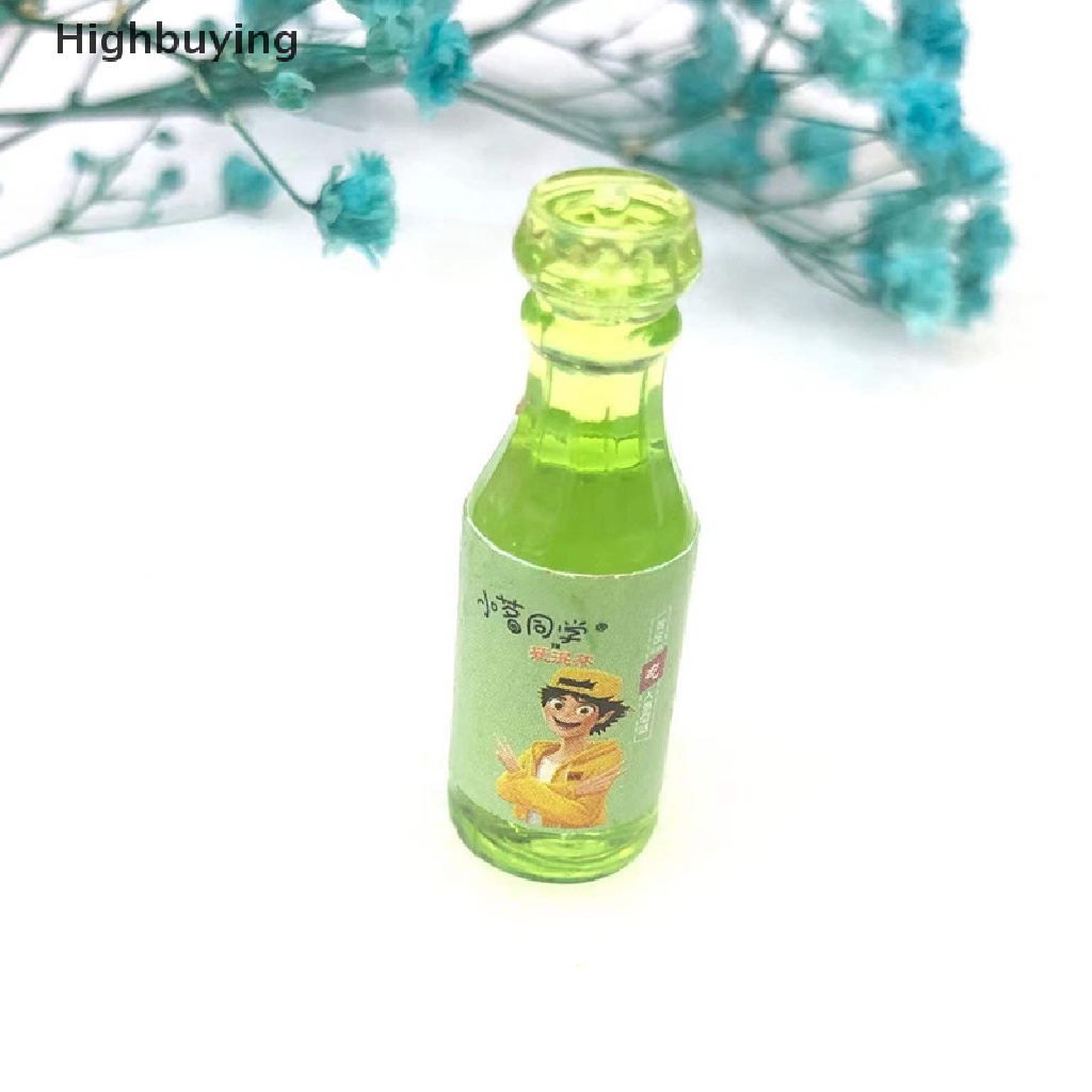 Hbid 20PCS / Set Mainan Miniatur Botol Minuman Bahan Resin Skala 1: 12 Untuk Dekorasi Rumah Boneka Glory