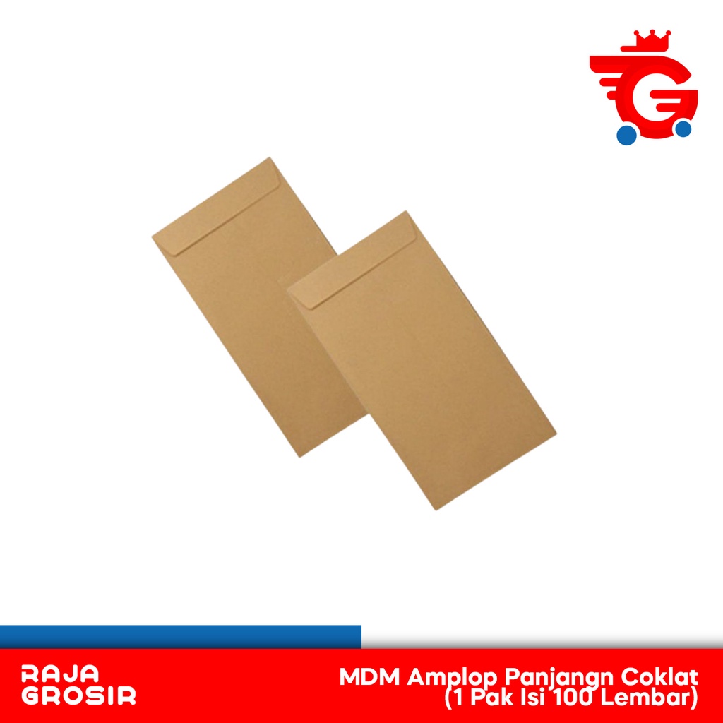 

MDM Amplop Panjangn Coklat (1 Pak Isi 100 Lembar)