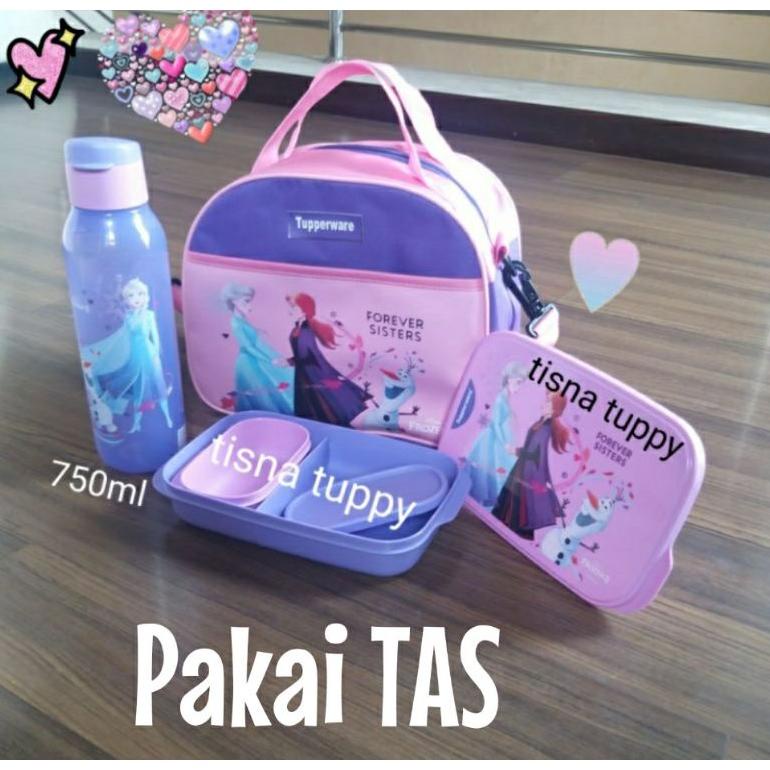 FROZEN TUPPERWARE LUNCH SET (READY) TERLARISS...,,,,,