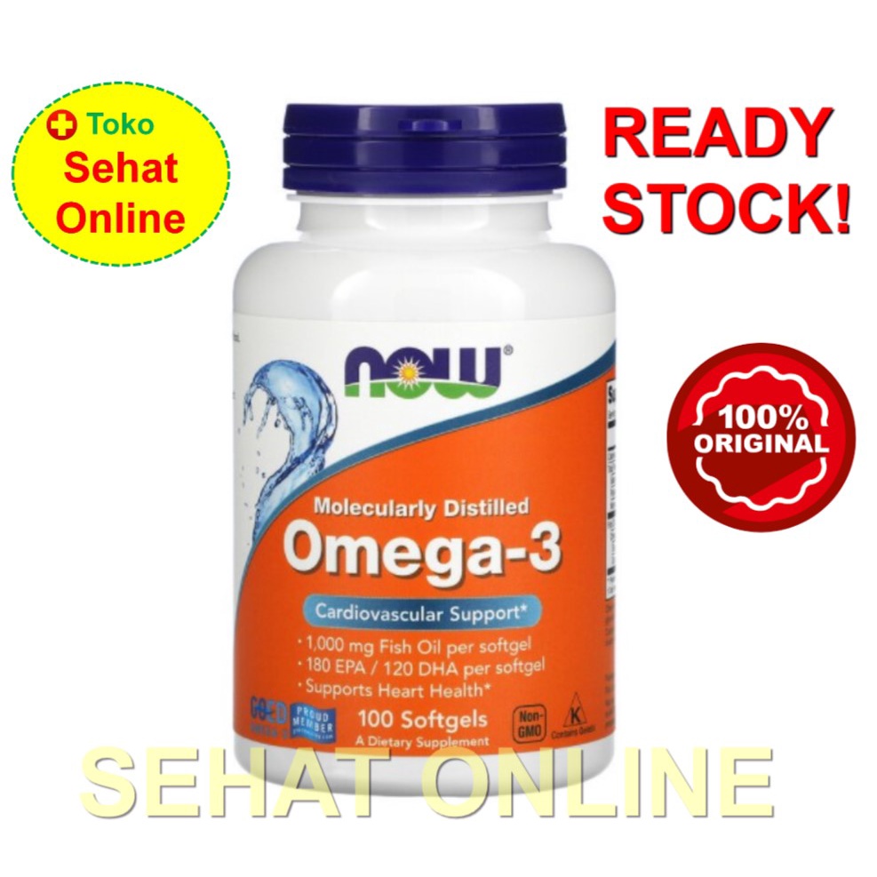 NOW Foods Omega 3 180 EPA /120 DHA