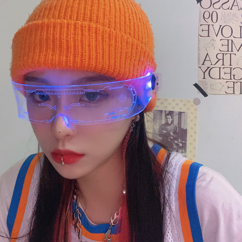 Luminous Glasses LED Multi-function Jump Di Hip Hop Dark