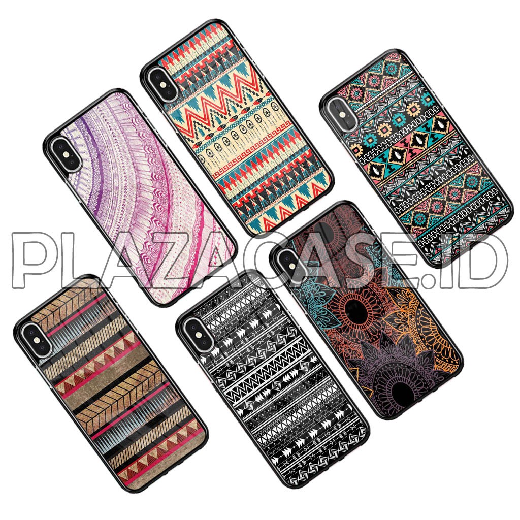 [P56] TRIBAL HARDCASE 2D GLOSSY FOR Y12S A21S M31 M30S S20 ULTRA RENO 4 Y30 Y50 RENO 3 REALME NARZO