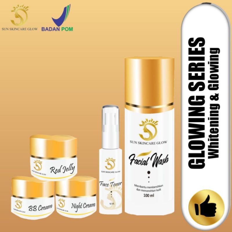 SS glow (sunskincare glow) COD series glow BPOM 100% aman