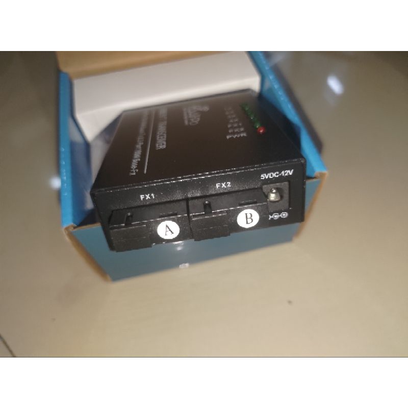 HS Airpo CM2F4E 2 FO 4 LAN 155 Mbps Media Converter HTB Cek gambar 1 sampai 4