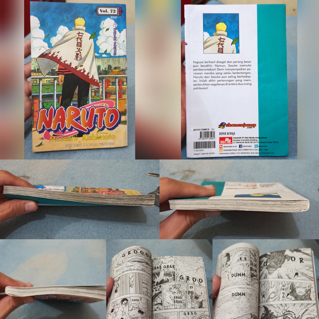 Jual Komik naruto volume 72 bekas Indonesia|Shopee Indonesia