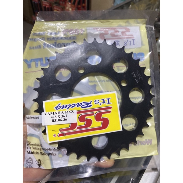 Gir Gear SSS Gir Belakang SSS YAMAHA Rx z king Jupiter Mx Vega R Force One Jupiter Z 428 x 30T - 39T-36