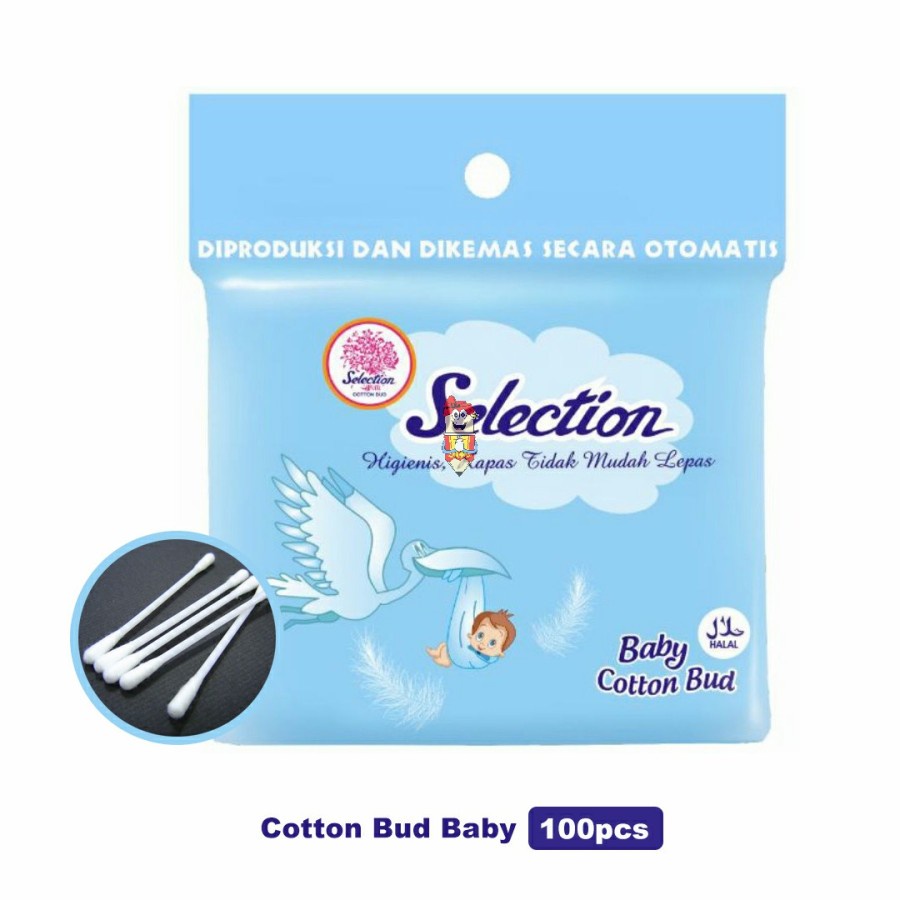 Cotton Bud BABY Selection isi 100 pcs