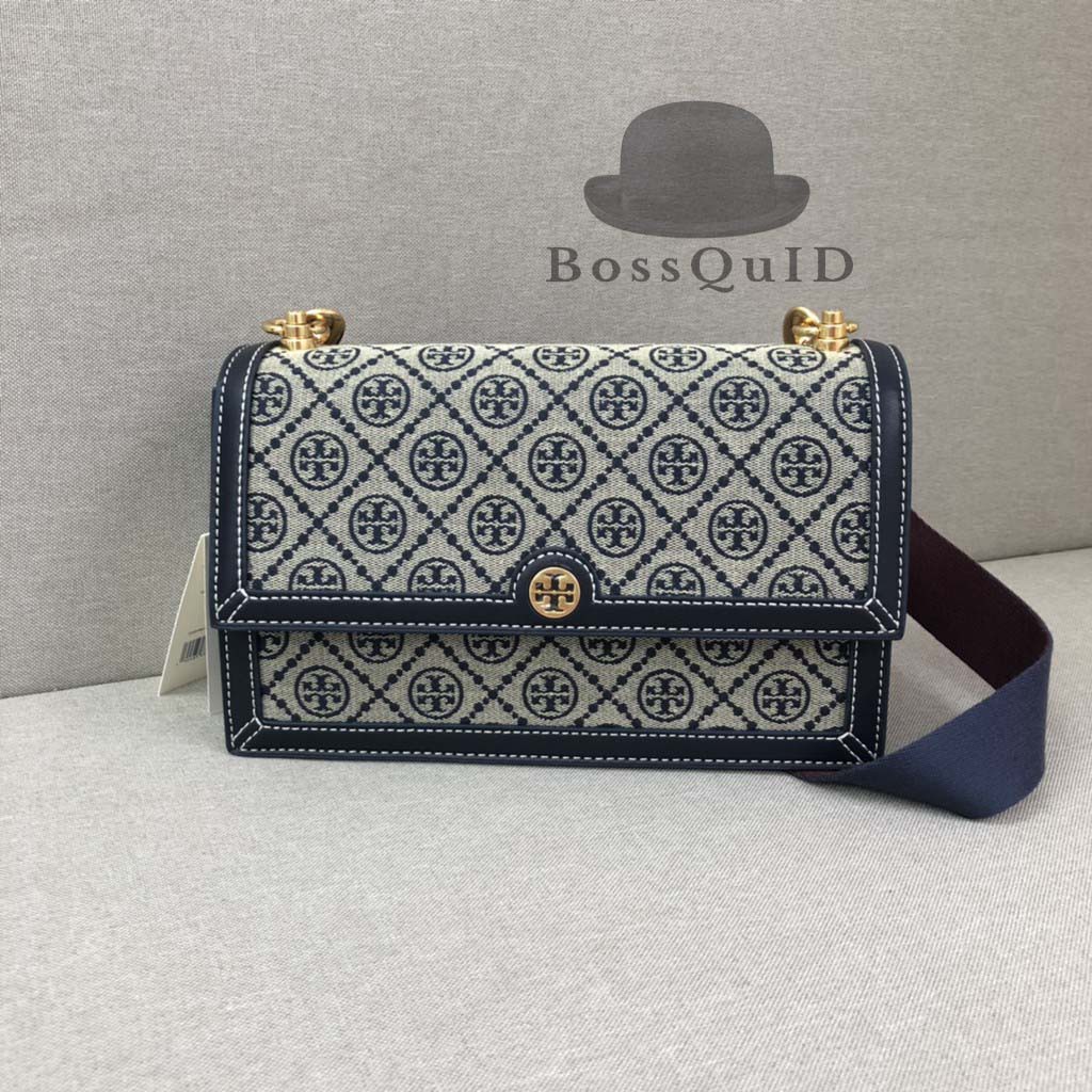 Tory Burch T Monogram Jacquard Shoulder Bag