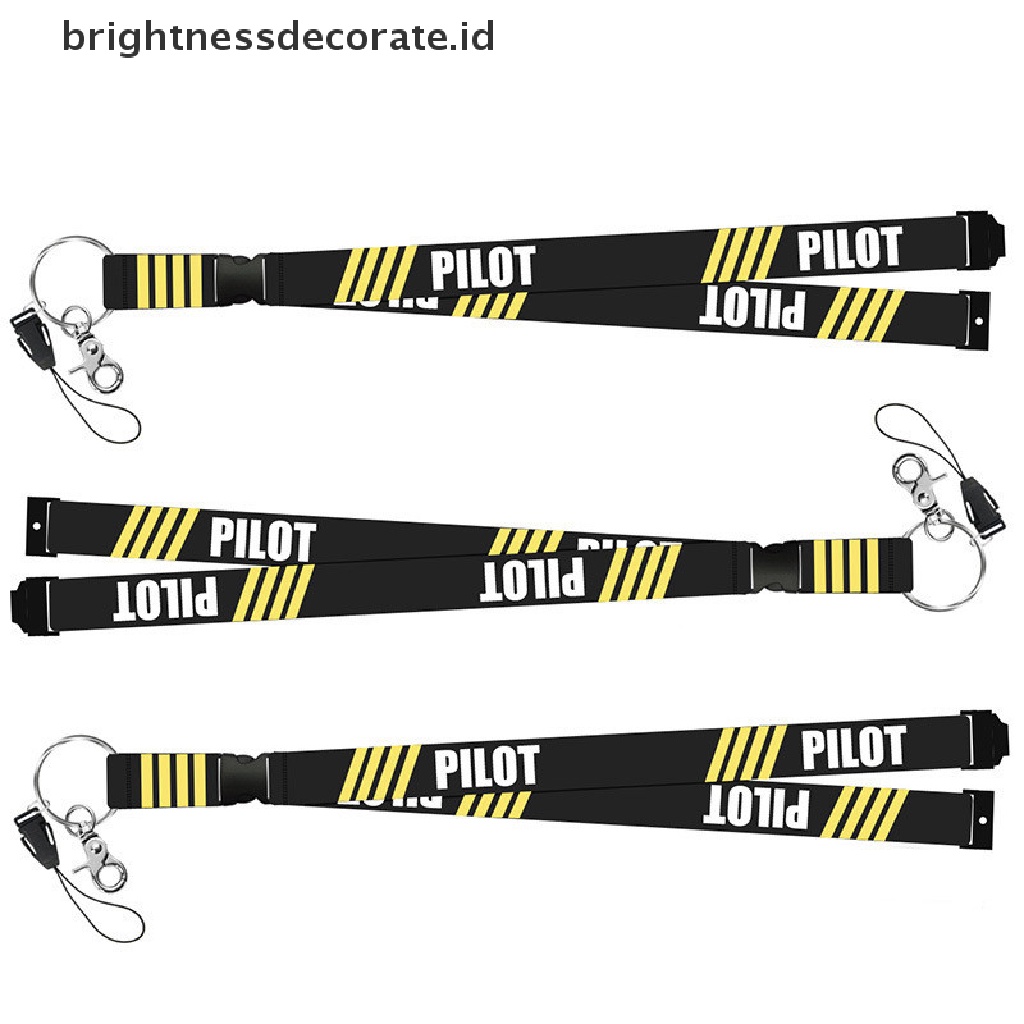 [birth] remove before flight fashion pilot lanyards for key neck strap id card badge gym [ID]