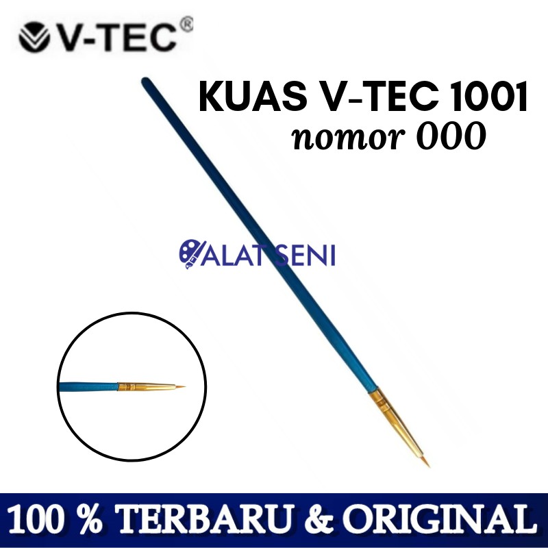 

Kuas Lukis / Kuas Vtec 1001 Nomor 000 / Kuas Round Vtec 1001 Nomor 000