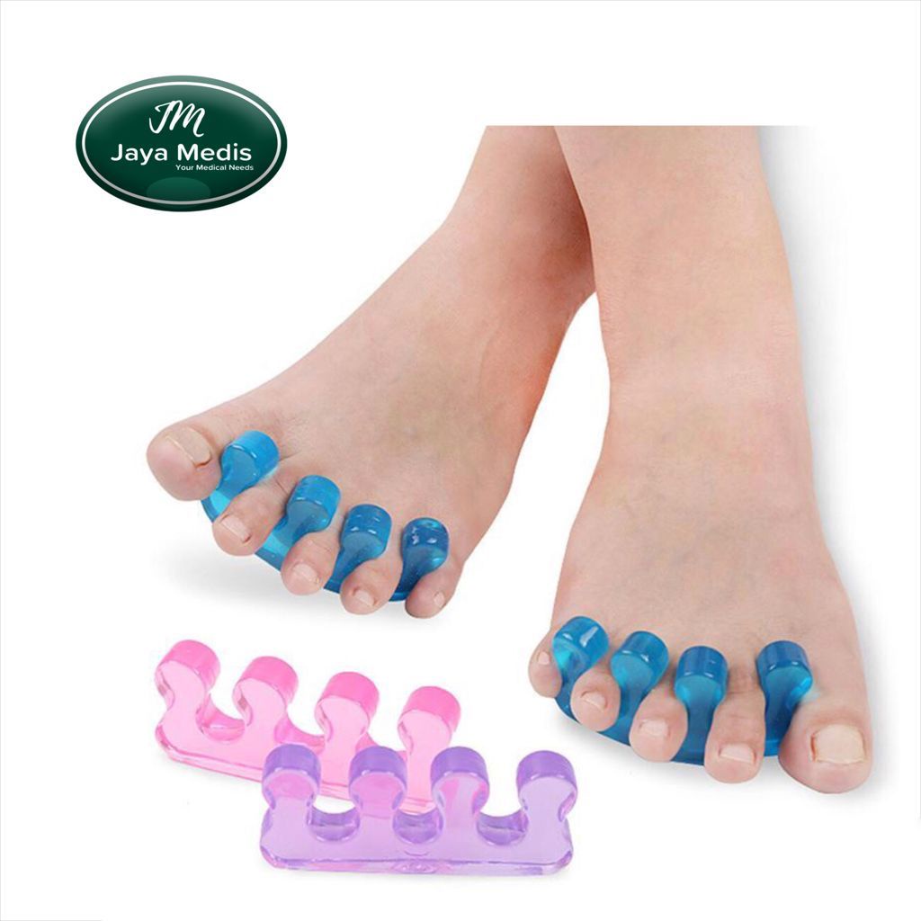 Alat Pemisah Jari Kaki Untuk Manicure Pedicure Isi 2 Pcs