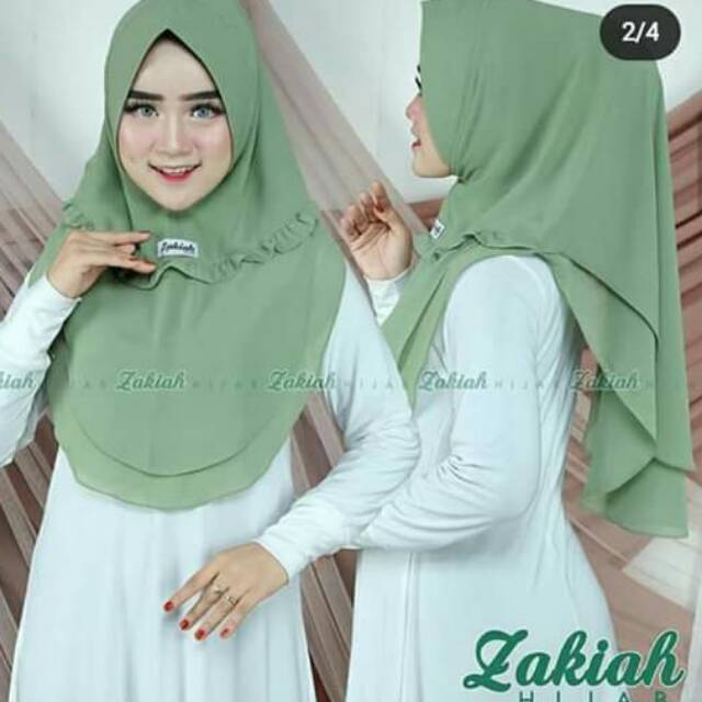 Zakiah ori hijab