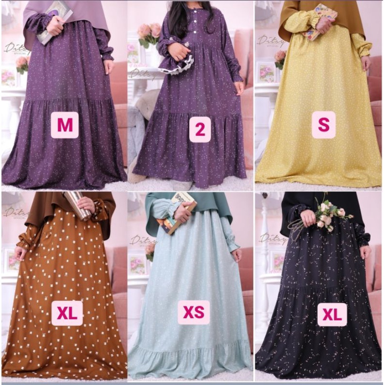 Flakes Canary DITSY NIGHTGOWN JANUARI 2022