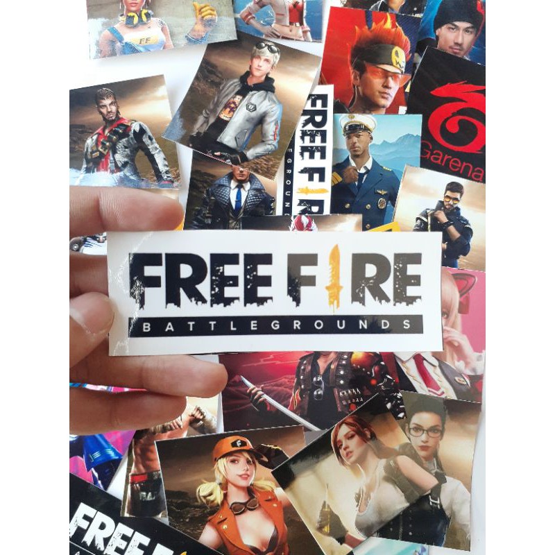 STIKER STICKER CHARACTER FREE FIRE ARENA STIKER GAME GAMING FF ALOK