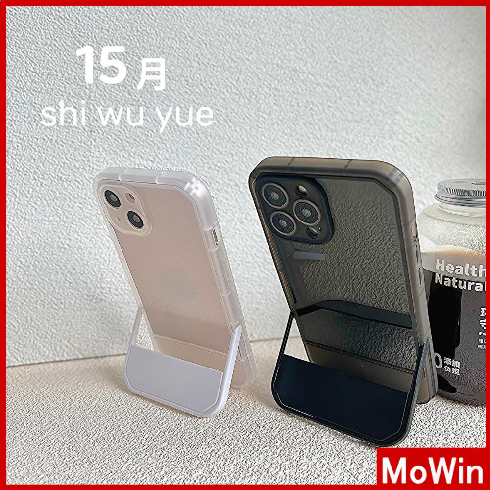 iPhone Case Silicone Soft Cover Folding Stand Clear Candy Color Airbag Shockproof Camera Cover Protection Compatible For iPhone 11 iPhone 13 Pro Max iPhone 12 Pro Max iPhone 7 Plus