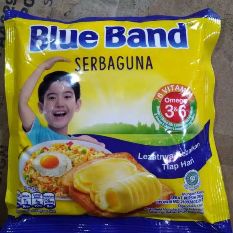 

Blueband/ blueband saset/ blueband 200gr/ mentega blueband