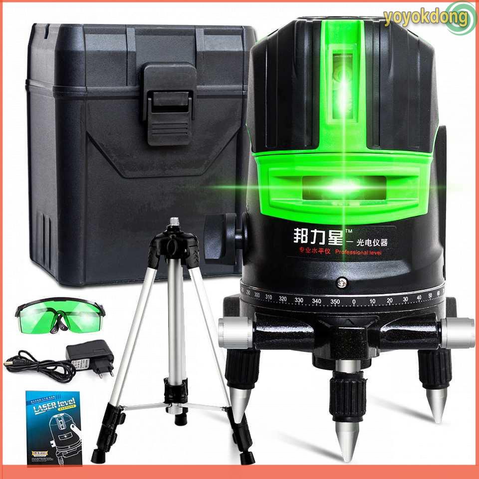 GS8 Self Leveling Projector Green Laser 2 Line RegeMoudal SPY003 Hijau