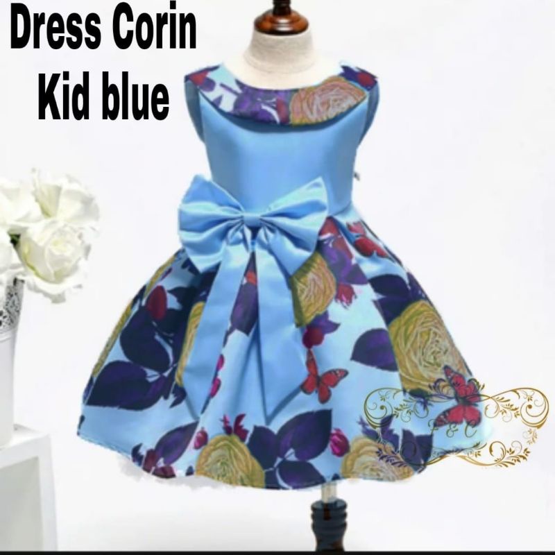 DRESS CORIN KID ANAK, BABYTERRY, DRESS GAUN