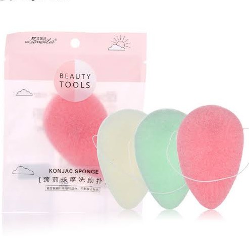 Konjac Facial Sponge Pembersih Wajah - B2177