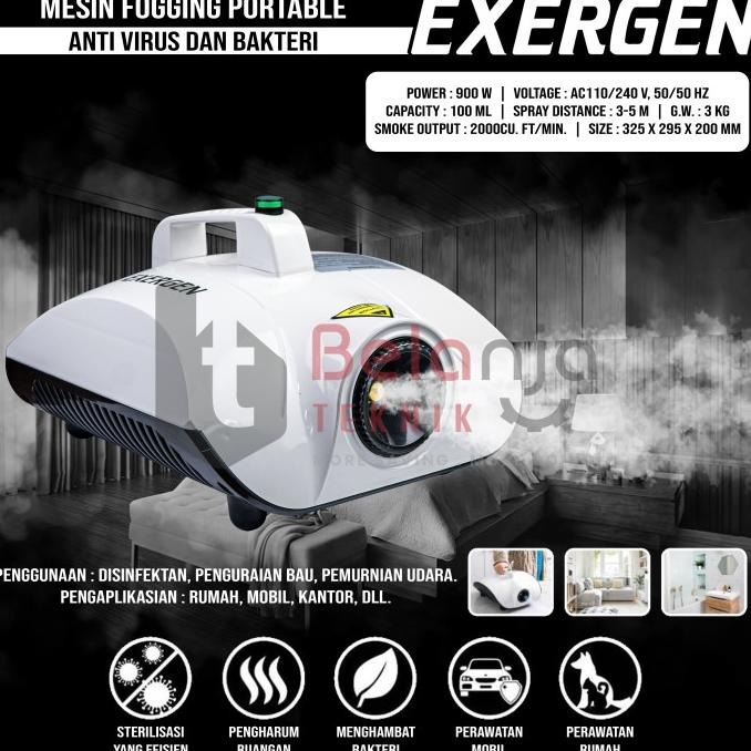 Exergen Cold Fogging Uap Machine Mesin Fogger Pengasapan XG900 XG 900
